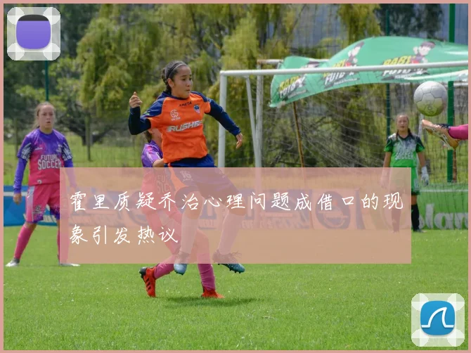 霍里质疑乔治心理问题成借口的现象引发热议